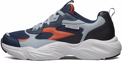 Skechers Stamina Airy Low-Top Running Shoes Blue/Red 51936-NVMT Skechers Stamina Airy Low-Top Running Shoes Blue/Red 51936-NVMT