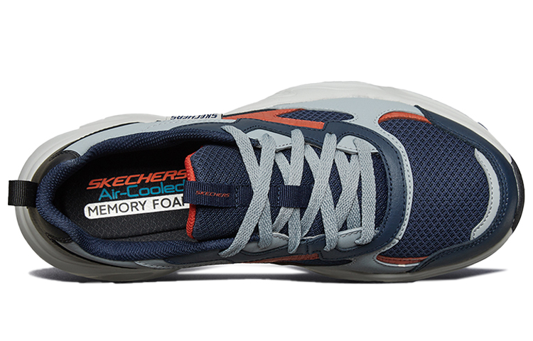 Lookbook Skechers Stamina Airy Scarpe da Corsa Basse Blu/Rosso 51936-NVMT