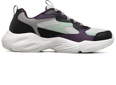 Skechers Stamina Airy 透氣耐磨 低幫老爹鞋 白紫黑 Order Skechers Stamina Airy 透氣耐磨 低幫老爹鞋 白紫黑