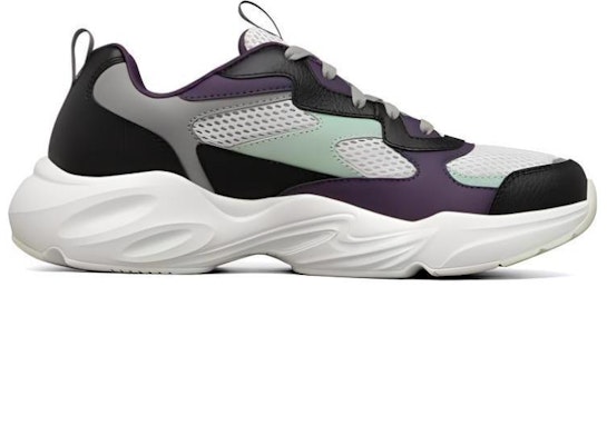 Skechers Stamina Airy Low-Top Running Shoes White/Purple/Black 894004-MULT Order Skechers Stamina Airy Low-Top Running Shoes White/Purple/Black 894004-MULT