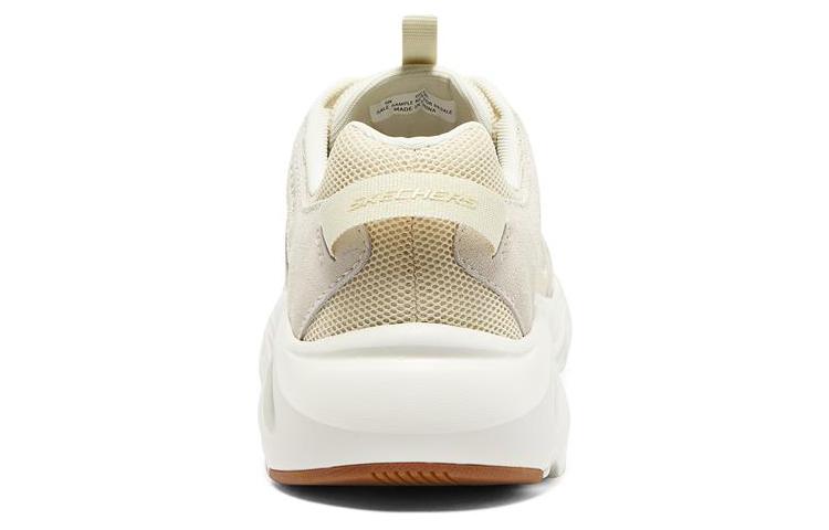 Lookbook Kasut Lari Skechers Stamina Airy Low 'Beige Putih' 894072-NTMT