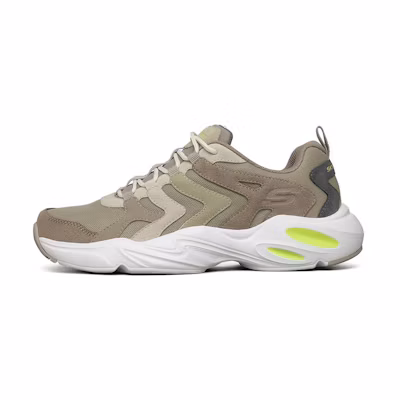 Skechers Stamina Airy Running Shoes Brown/Green