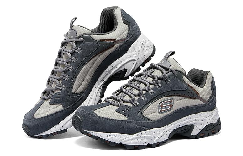 Shop Skechers Stamina Cutback ''Noir Gris Beige'' 232570-CCGY