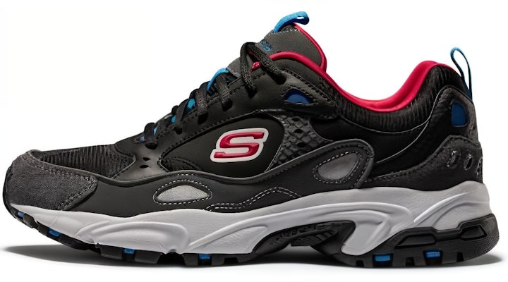 Skechers Stamina Daddy Shoes 'Negro Rojo' 999307-BKMT Buy Skechers Stamina Daddy Shoes 'Negro Rojo' 999307-BKMT