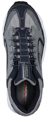 Skechers Stamina Low-Top Running Shoes Blue/Grey 51919-NVGY Shop Skechers Stamina Low-Top Running Shoes Blue/Grey 51919-NVGY