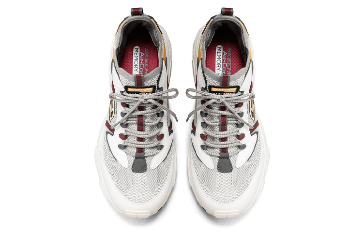 Shop Skechers Stamina Baskets Basses Running Gris 51881-NTGY