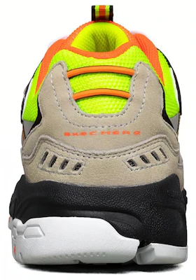 Skechers Stamina Low-Top Running Shoes Grey/Orange 51286-GYOR Shop Skechers Stamina Low-Top Running Shoes Grey/Orange 51286-GYOR