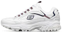 Buy Skechers Stamina Low-Top Running Shoes White/Blue/Red 51917-WNVR