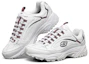 Lookbook Skechers Stamina Low-Top Running Shoes White/Blue/Red 51917-WNVR