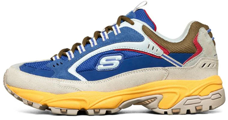 Skechers Stamina Low-Top Running Shoes Yellow/Blue 51286-NVMT Buy Skechers Stamina Low-Top Running Shoes Yellow/Blue 51286-NVMT