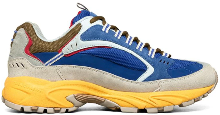 Skechers Stamina Low-Top Running Shoes Yellow/Blue 51286-NVMT Order Skechers Stamina Low-Top Running Shoes Yellow/Blue 51286-NVMT