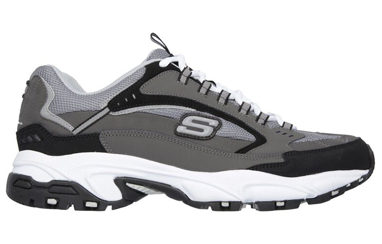 Skechers Stamina Cutback 'Grey Black' 圖 2