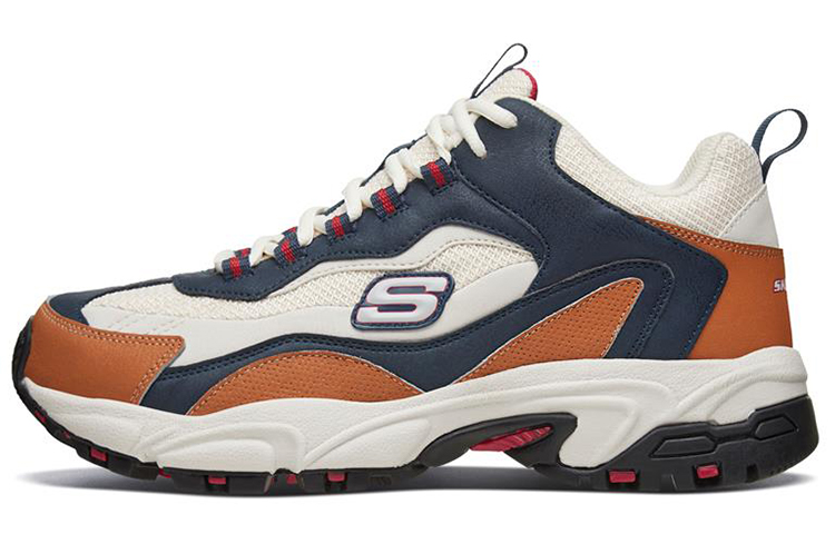 Skechers Stamina Low 'Blue White Orange' 51918-NVMT