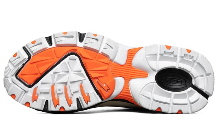 Skechers Stamina Low-Top Running Shoes Grey/Orange 圖 5