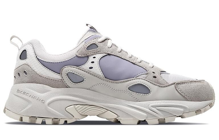 Order Skechers Stamina Lage Hardloopschoenen Grijs/Bruin 666058-NTTP