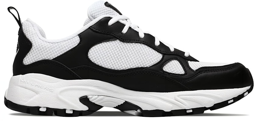 Skechers Stamina Sepatu Lari 'Hitam Putih' 51706-BKW Order Skechers Stamina Sepatu Lari 'Hitam Putih' 51706-BKW