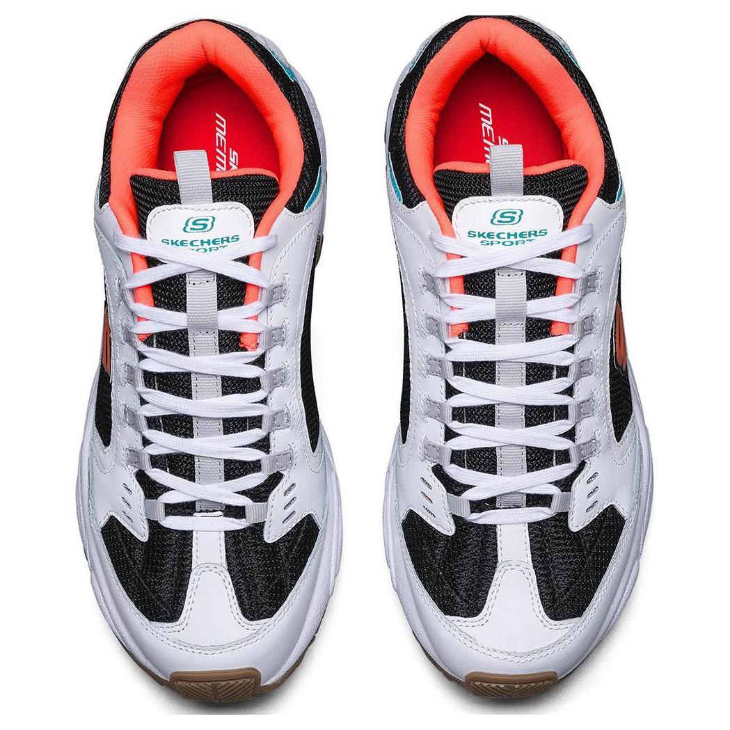 Skechers Stamina Running Shoes White/Black/Orange 圖 5