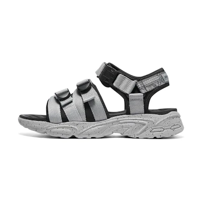 Skechers Stamina Sandal 'Black Grey'
