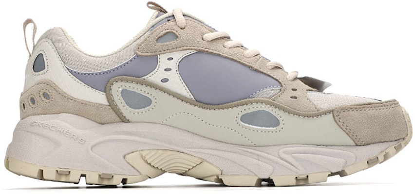 Skechers STAMINA系列 復古百搭 綁帶運動老爹鞋 灰卡其 Order Skechers STAMINA系列 復古百搭 綁帶運動老爹鞋 灰卡其