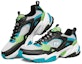 Lookbook Skechers Stamina V2 Kasut Larian Low-Top Hitam/Hijau/Biru 894003-BKMT