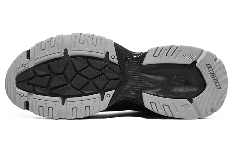 Skechers Stamina V2 'Black Green Grey' 圖 6
