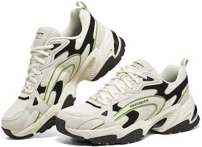 Skechers Stamina V2 機甲鞋二代 防滑耐磨 低筒 跑步鞋 男款 黑米綠 Shop Skechers Stamina V2 機甲鞋二代 防滑耐磨 低筒 跑步鞋 男款 黑米綠
