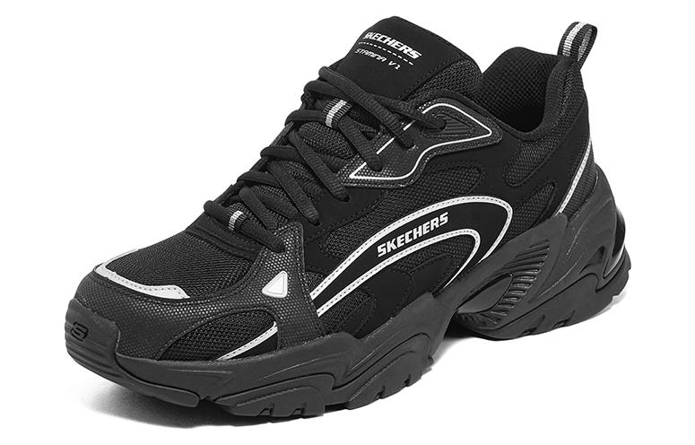 Shop Skechers Stamina V2 机甲鞋二代 防滑包覆性 低筒 跑步鞋 男款 黑色