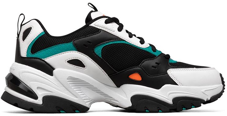 Skechers Stamina V2 Sepatu Lari Rendah Hitam/Putih/Hijau/Oranye 237163-BKMT Order Skechers Stamina V2 Sepatu Lari Rendah Hitam/Putih/Hijau/Oranye 237163-BKMT