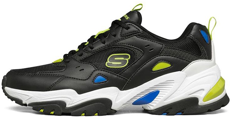Skechers Stamina v2 Low-Top Running Shoes Black/Yellow/Blue 894003-BKGR Buy Skechers Stamina v2 Low-Top Running Shoes Black/Yellow/Blue 894003-BKGR
