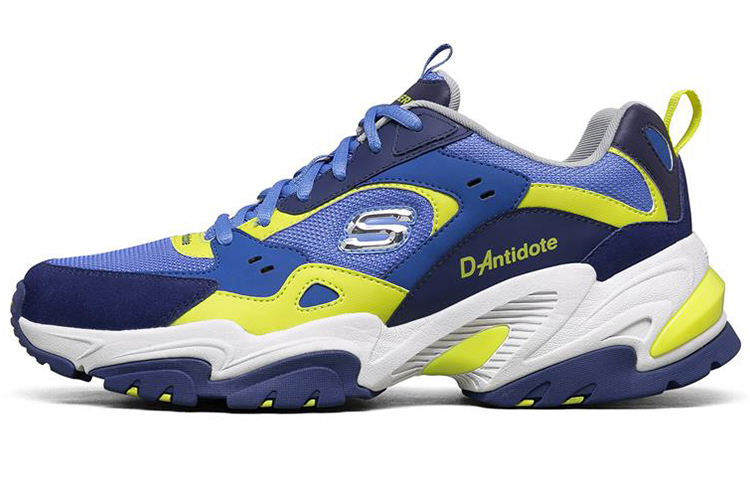 Buy Skechers Stamina V2 'Biru Kuning' 666164-BLYL