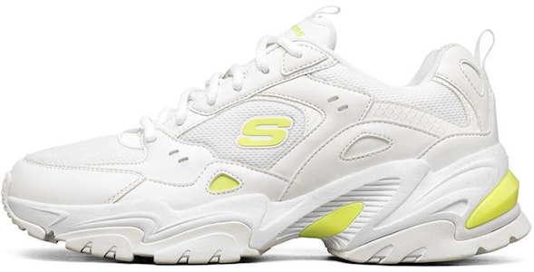 Skechers Stamina V2 Sepatu Lari Rendah Kuning/Putih 237163-WLM Buy Skechers Stamina V2 Sepatu Lari Rendah Kuning/Putih 237163-WLM
