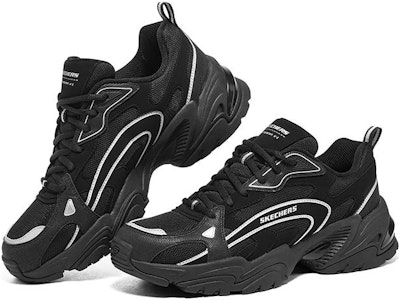 Skechers Stamina V2 'Hitam Putih' 894243-BBK Shop Skechers Stamina V2 'Hitam Putih' 894243-BBK