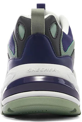 Skechers Stamina V2 復古萬用 低筒運動老爸鞋 白黑藍 Shop Skechers Stamina V2 復古萬用 低筒運動老爸鞋 白黑藍