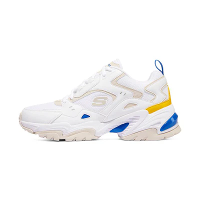 Skechers Stamina V2 'White Blue'