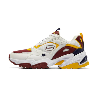 Skechers Stamina V2 'White Red'