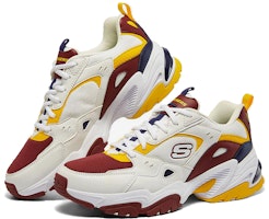 スケッチャーズ スタミナV2 白赤 (Sukecchaazu Sutamina V2 Shiroaka) 237138-NTBG Lookbook スケッチャーズ スタミナV2 白赤 (Sukecchaazu Sutamina V2 Shiroaka) 237138-NTBG