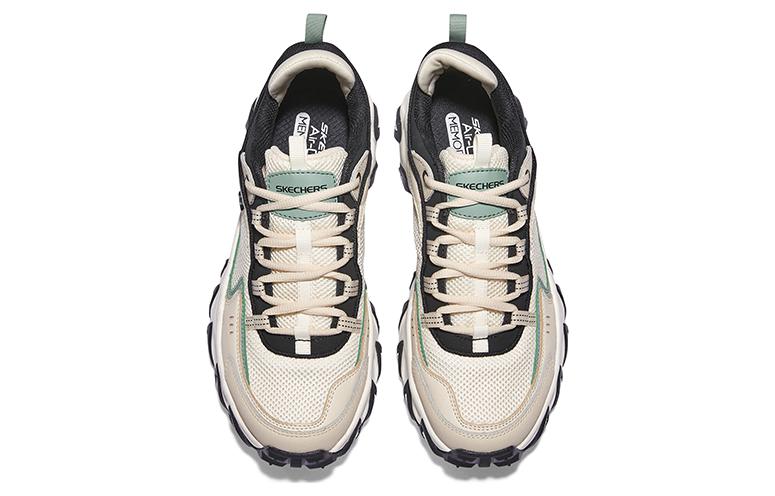 Lookbook Skechers耐力V3野火鞋 防滑耐磨 低幫 戶外功能鞋 男款 白黑綠