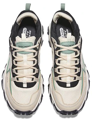 Skechers耐力V3野火鞋 防滑耐磨 低幫 戶外功能鞋 男款 白黑綠 Lookbook Skechers耐力V3野火鞋 防滑耐磨 低幫 戶外功能鞋 男款 白黑綠