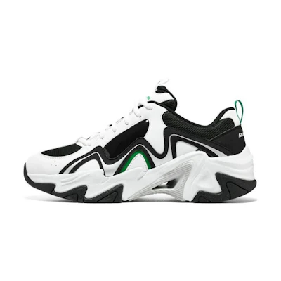 Skechers Stamina V3 'Black White Green'