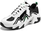 Lookbook Skechers Stamina V3 'Hitam Putih Hijau' 894162-WGR
