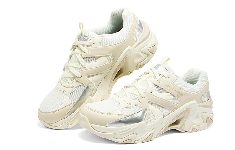 Lookbook Skechers Stamina V3 ''Wit'' 894087-OFWT