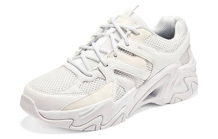 Lookbook Skechers Stamina V3 機甲鞋三代 防滑耐磨 低幫 老爹鞋 白色