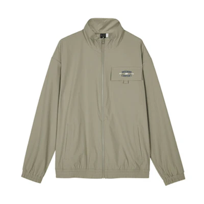 Skechers Stand-Collar Breathable Long-Sleeve Jacket - Rock Beige L224M083-00V8