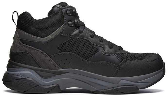 Skechers Staxed 'Anti-Slip Tahan Lama Mid-Top Outdoor' Hitam 66205-BLK Order Skechers Staxed 'Anti-Slip Tahan Lama Mid-Top Outdoor' Hitam 66205-BLK