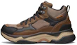 Buy Skechers Staxed 'Breathable Shock-Absorbing Mid-Top Outdoor Brown' 66205-BRN