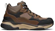 Order Skechers Staxed 'Breathable Shock-Absorbing Mid-Top Outdoor Brown' 66205-BRN