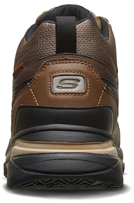 Skechers Staxed 'Breathable Shock-Absorbing Mid-Top Outdoor Brown' 66205-BRN Shop Skechers Staxed 'Breathable Shock-Absorbing Mid-Top Outdoor Brown' 66205-BRN