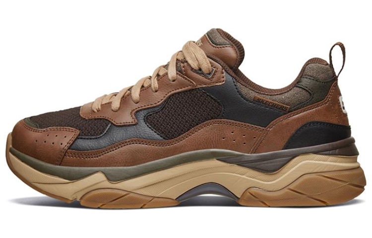 Skechers Staxed Running Shoes Brown 66089-BRN