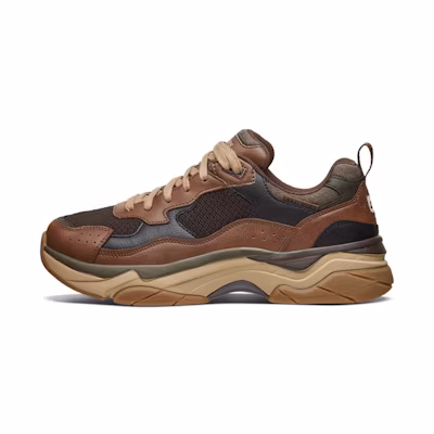 Skechers Staxed Running Shoes Brown