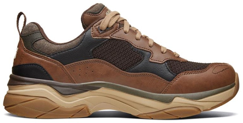 スケッチャーズ Staxed ランニングシューズ(ブラウン) 66089-BRN Order スケッチャーズ Staxed ランニングシューズ(ブラウン) 66089-BRN